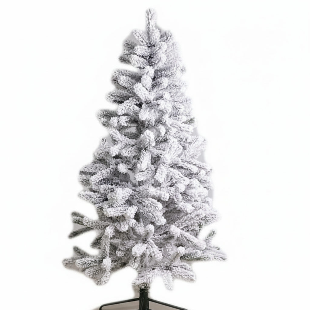 Brad Artificial de Craciun 3D Alpin Snow H150xD85CM