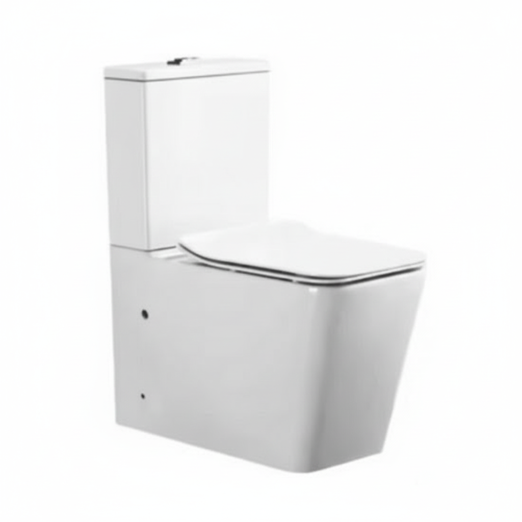 Toaleta Clasica Echo White 63 x 37 x 81 CM