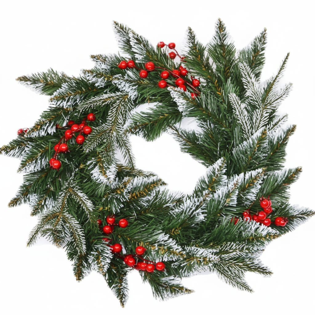 Coronita Artificiala De Craciun Nobil Ø40CM