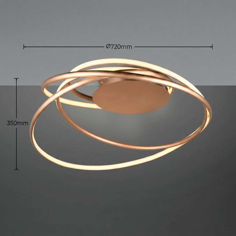 Lustra LED Premium Nala Gold Echivalent 700W