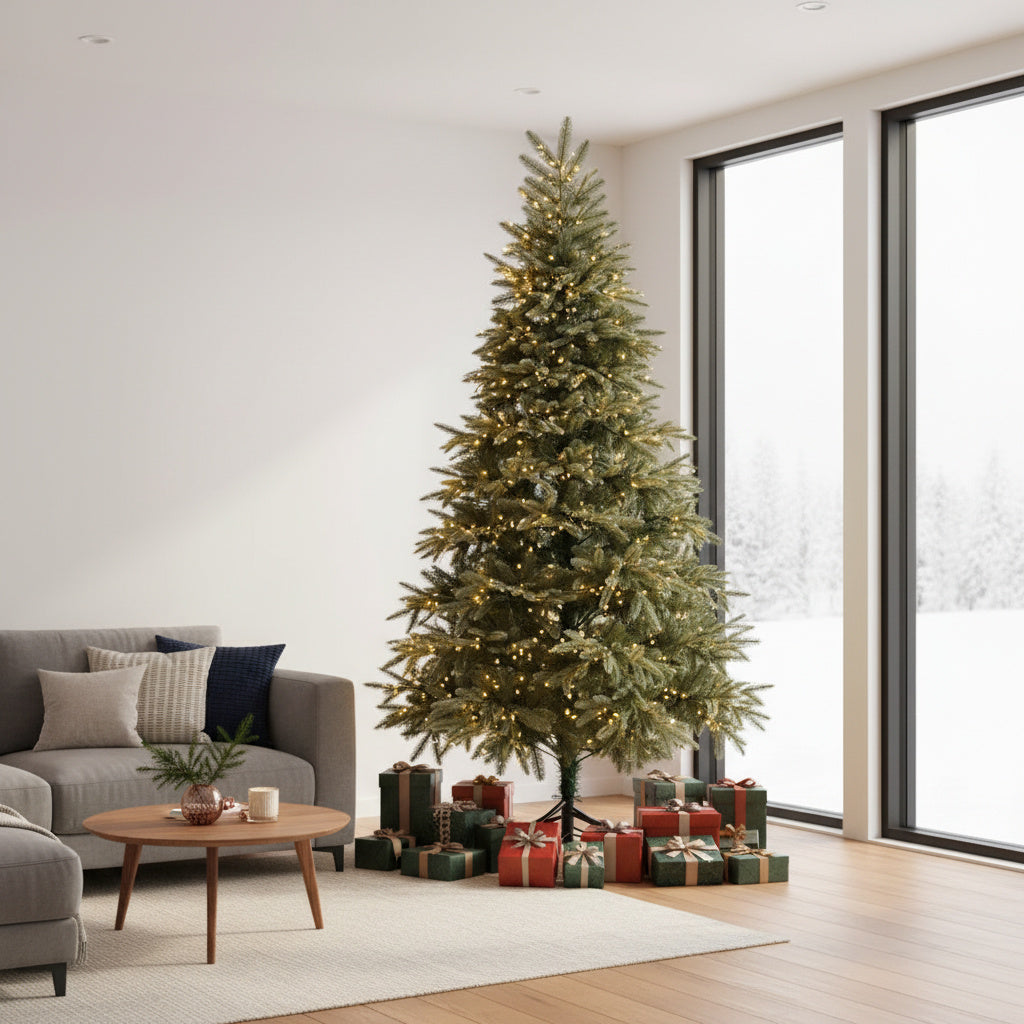 Brad Artificial de Craciun 2D & 3D ELITE Verde