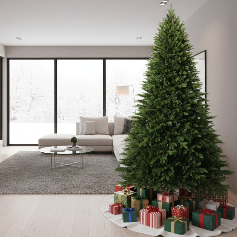 Brad Artificial de Craciun ROYAL BEAUTY 3D Verde