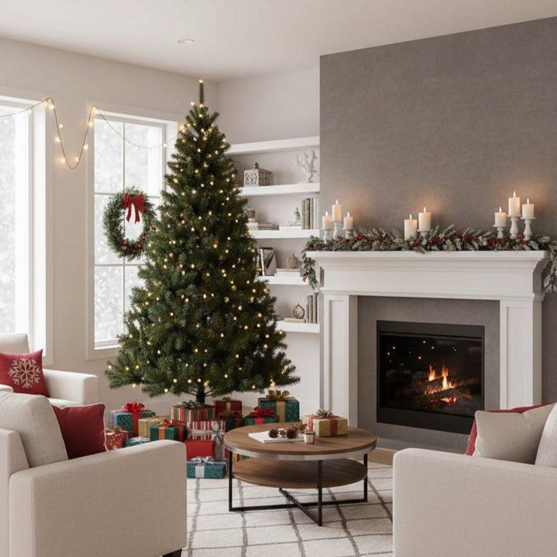 Brad Artificial de Craciun FOREST KING 2D Verde