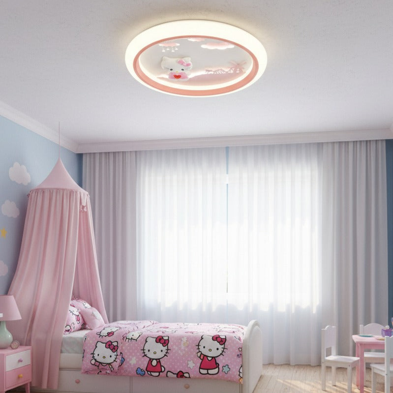 Lustra LED KITTY Echivalent 600W Telecomanda