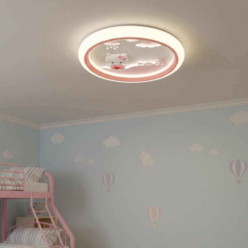 Lustra LED KITTY Echivalent 600W Telecomanda