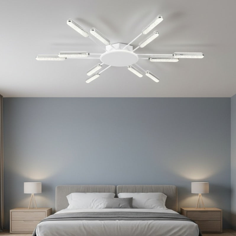 Lustra Maxi XORA White Echivalent 950W Telecomanda