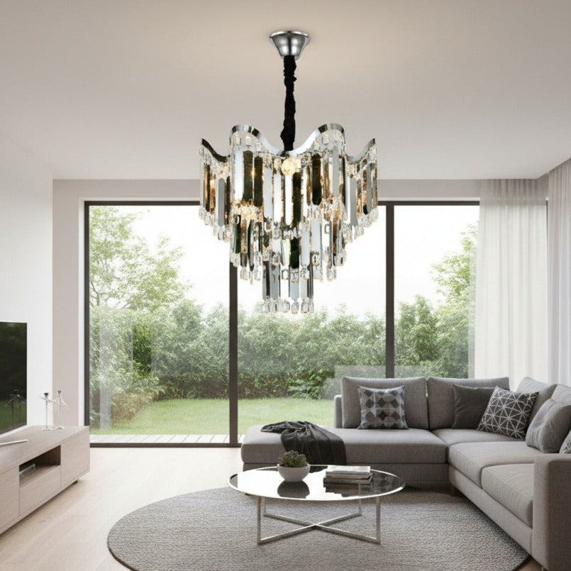 Candelabru Mini MEMBA Silver Ø45CM