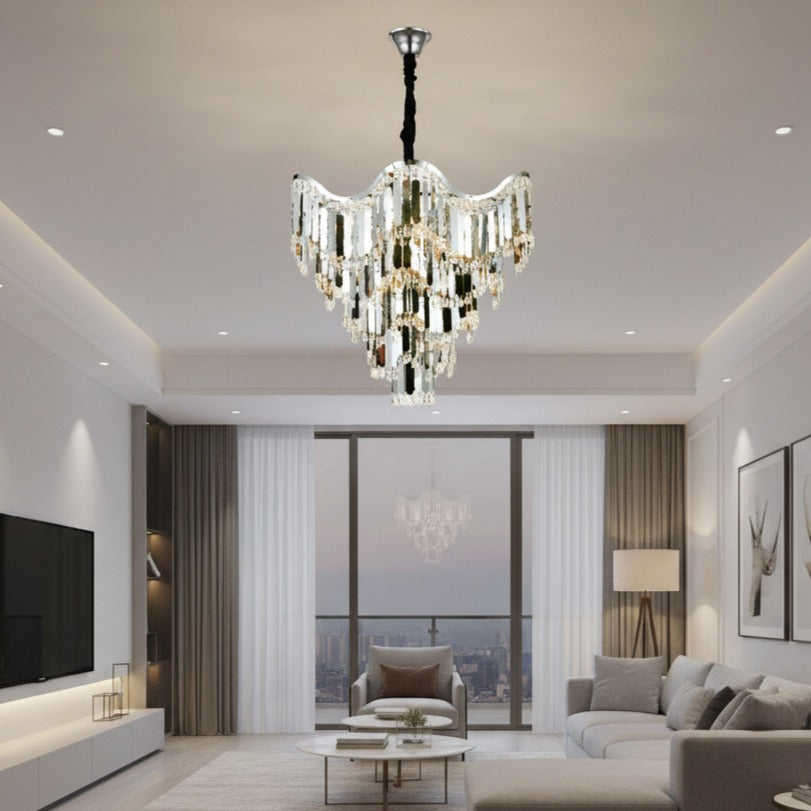 Candelabru Maxi MEMBA Silver Ø78CM