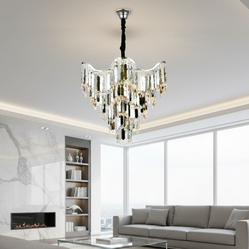 Candelabru Maxi MEMBA Silver Ø78CM