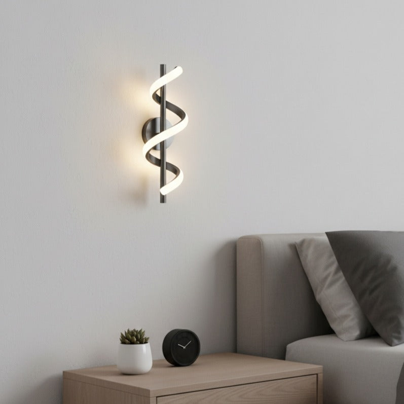 Aplica LED Perete JINGO Black 40CM
