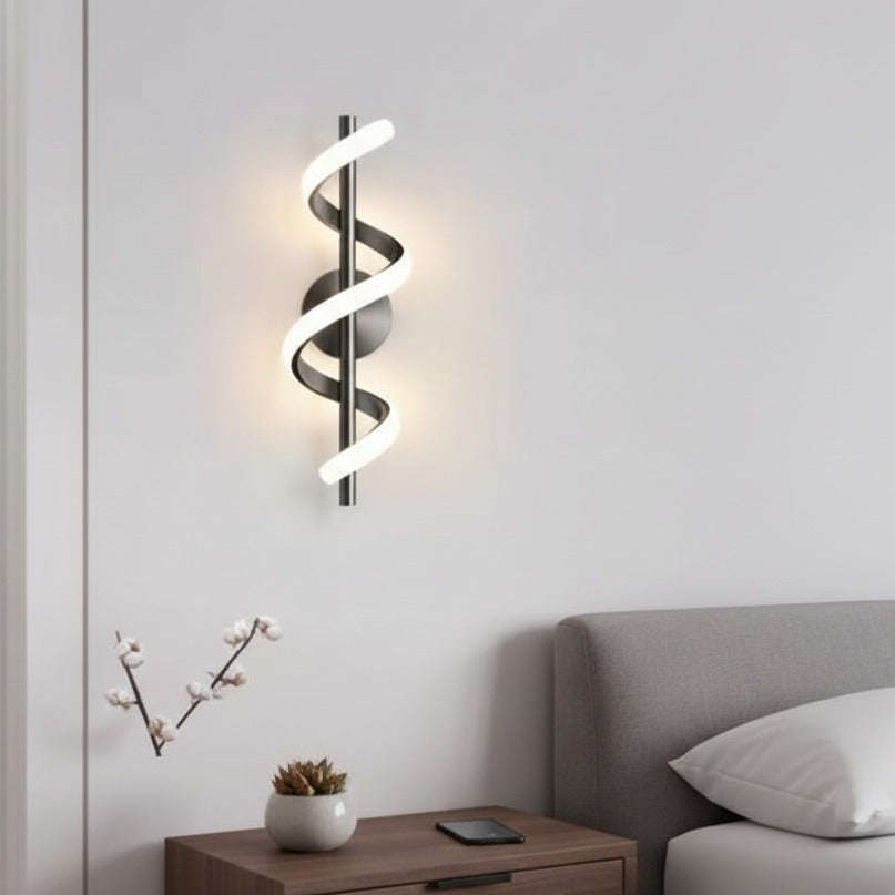 Aplica LED Perete JINGO Black 40CM