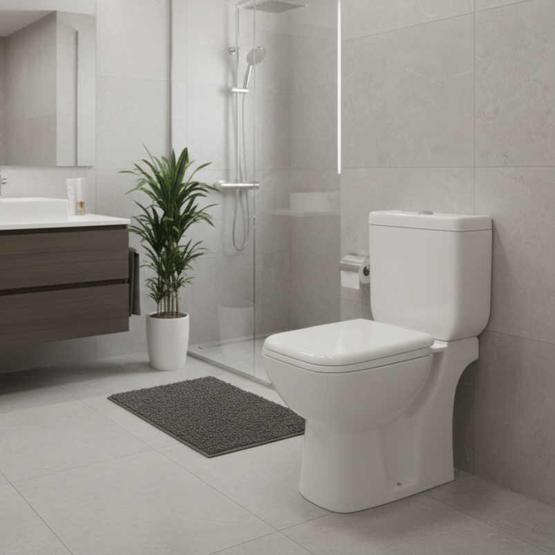 Toaleta Clasica Vela White 67 x 37 x 82 CM