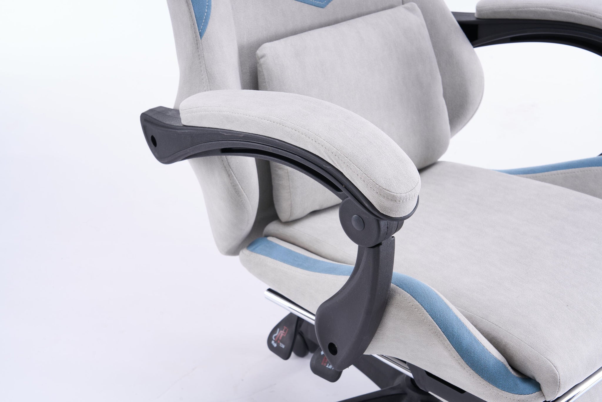 Scaun De Gaming Gri + Albastru 606 Chairs