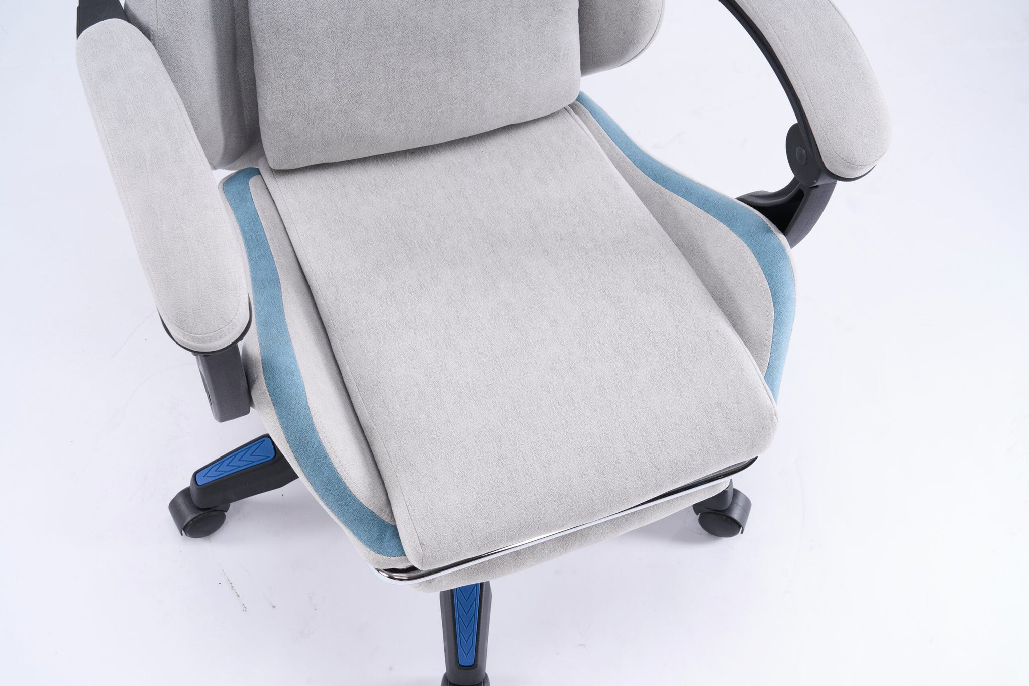Scaun De Gaming Gri + Albastru 606 Chairs