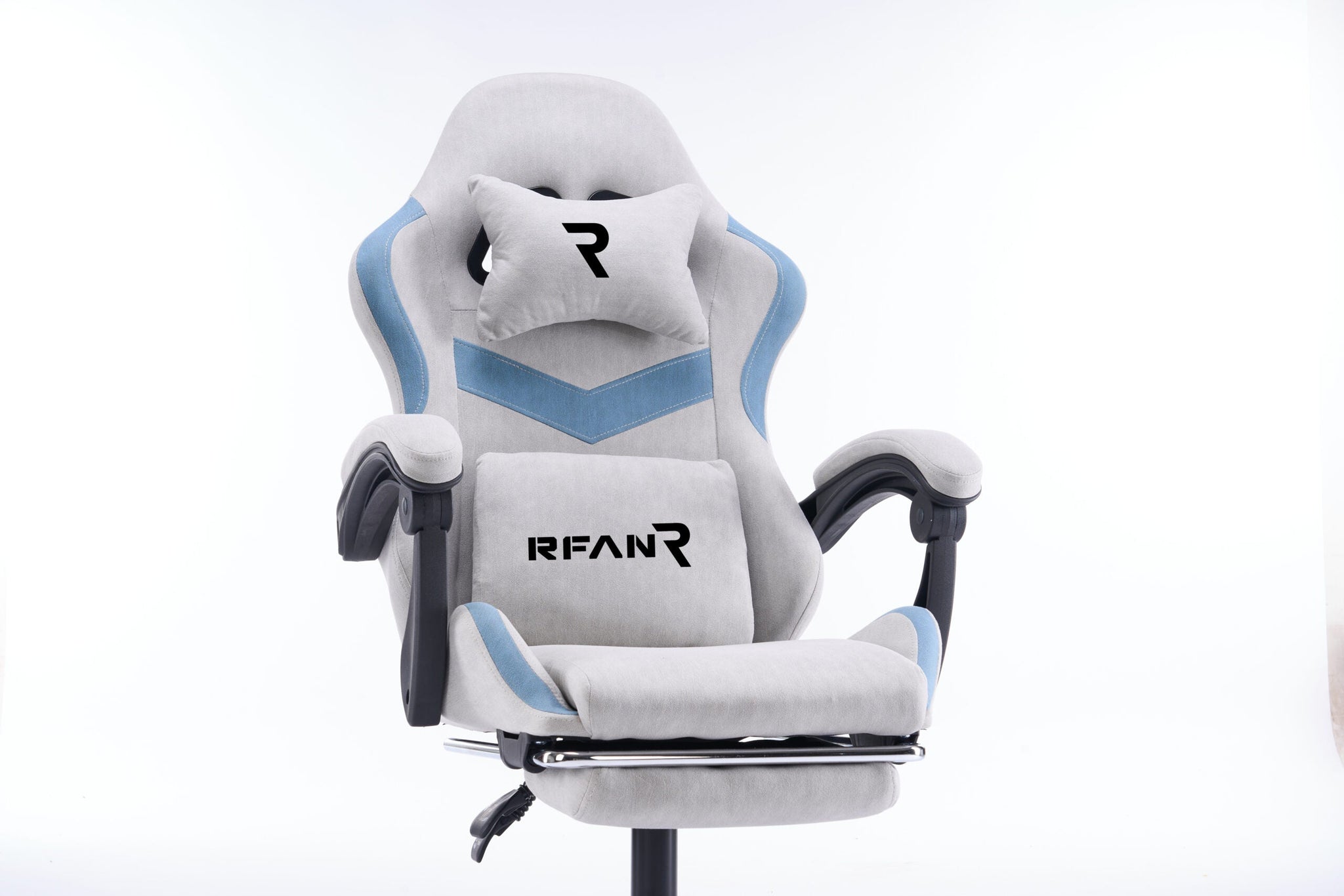 Scaun De Gaming Gri + Albastru 606 Chairs
