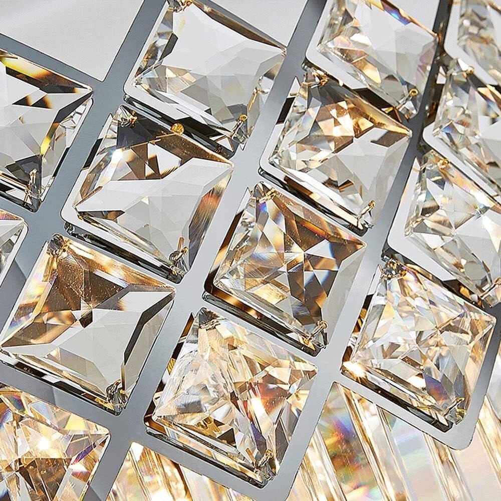 Candelabru Cristal Yanni Silver Deluxe Double Level Chandeliers Crystal