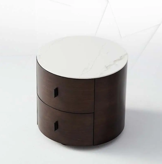 Noptiera Moderna din Lemn cu Blat Compozit Serena Moonlight 50CM NOPTIERA / MARO nightstand
