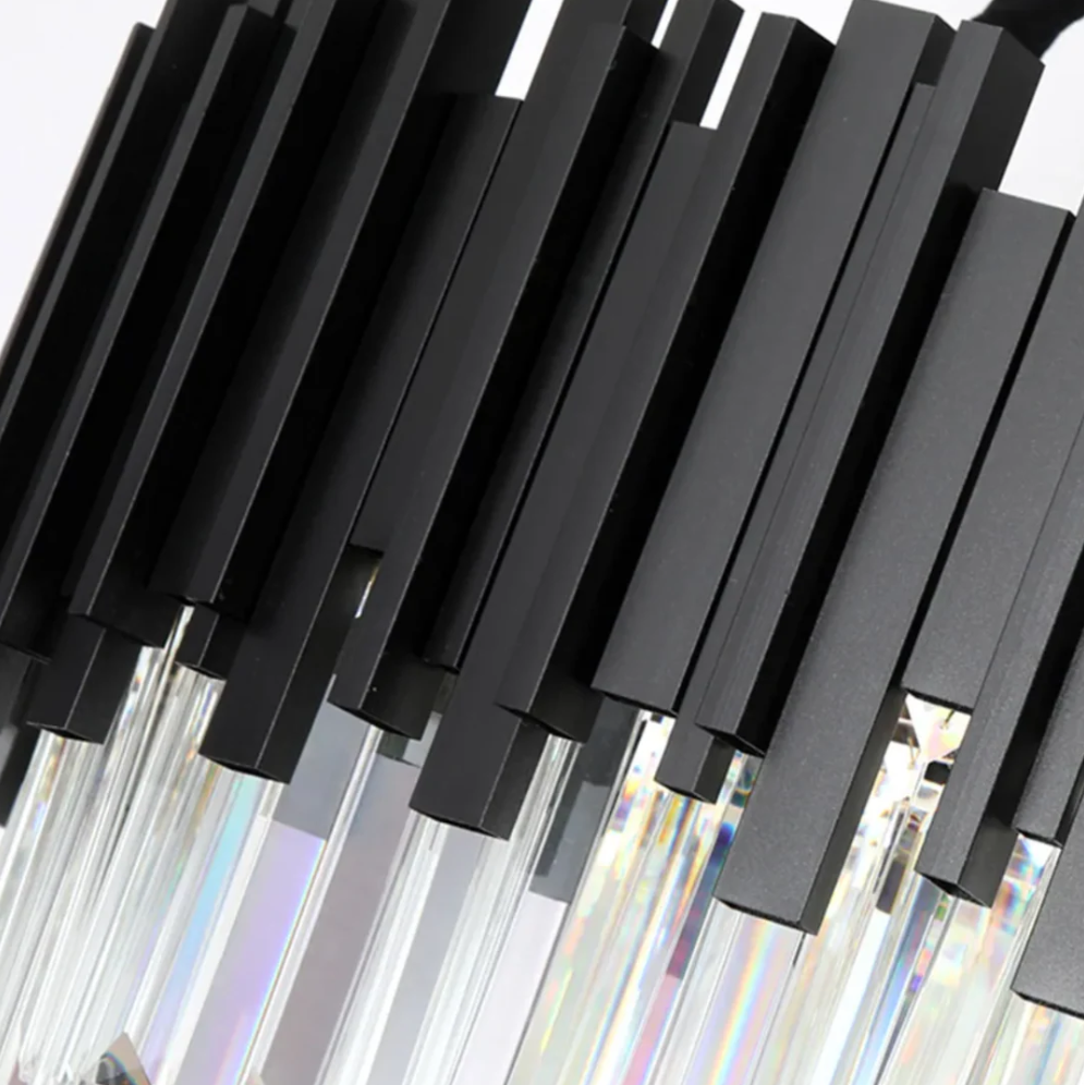 Candelabru Cristal Aplicat Black Widow Luxury 30CM