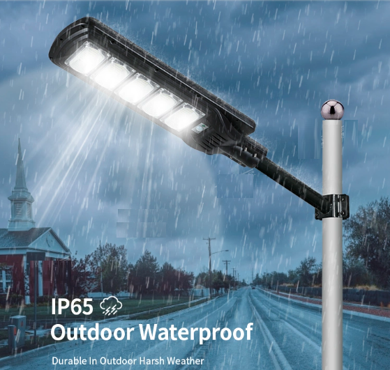 Lampa Led 300W Solara Slim Senzor Miscare + Telecomanda Street Light