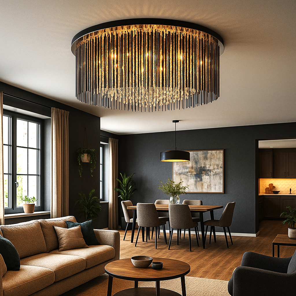 Candelabru Aplicat Cristal Luxury Black Beauty Chandeliers Crystal