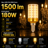 Bec LED E14 20W Corn Echivalent 180W