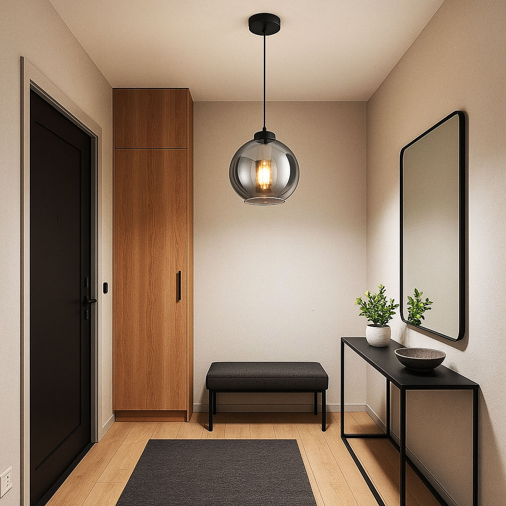 Pendul Abajur Fumuriu FIORE