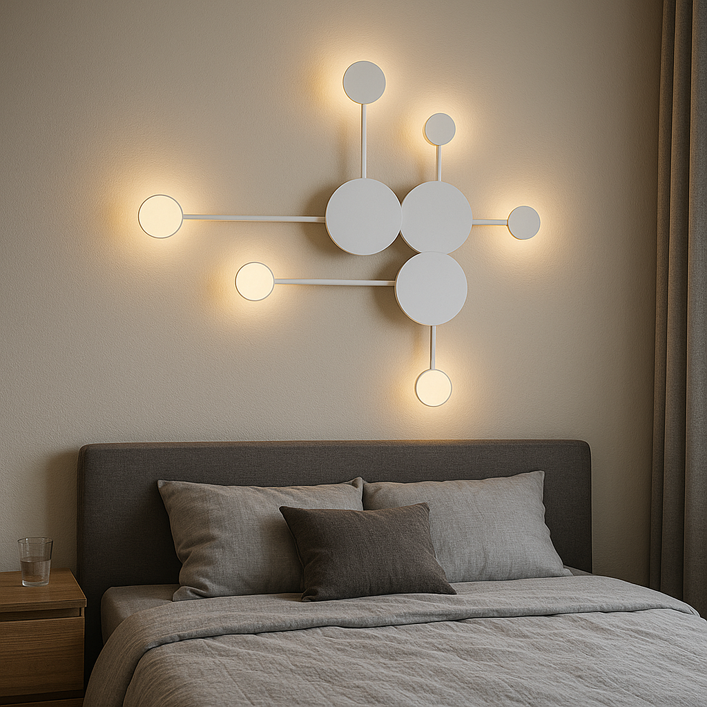 Aplica LED Modern Style-6 Alb Echivalent 200W ALBA / MINIMALIST DESIGN Lighting Fixtures