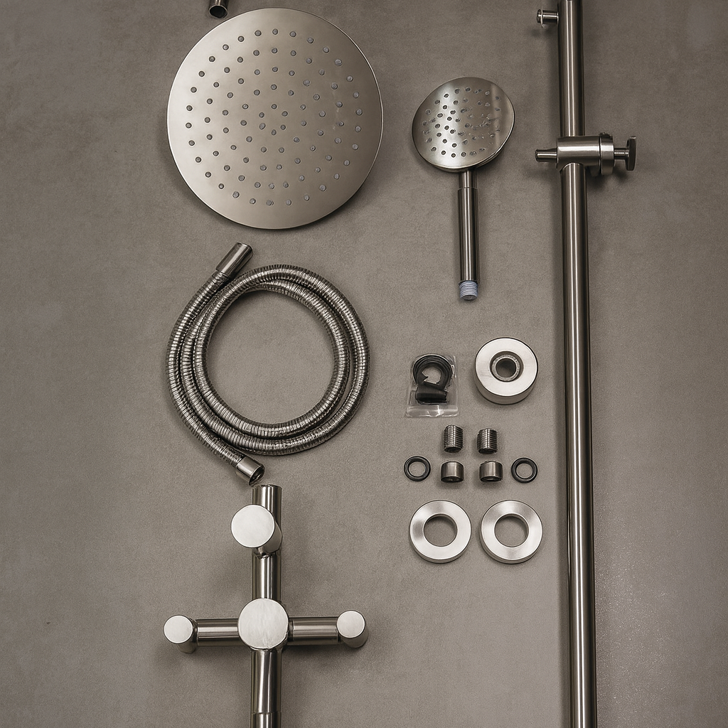 Coloana de Dus Inox Satinat Design Minimalist