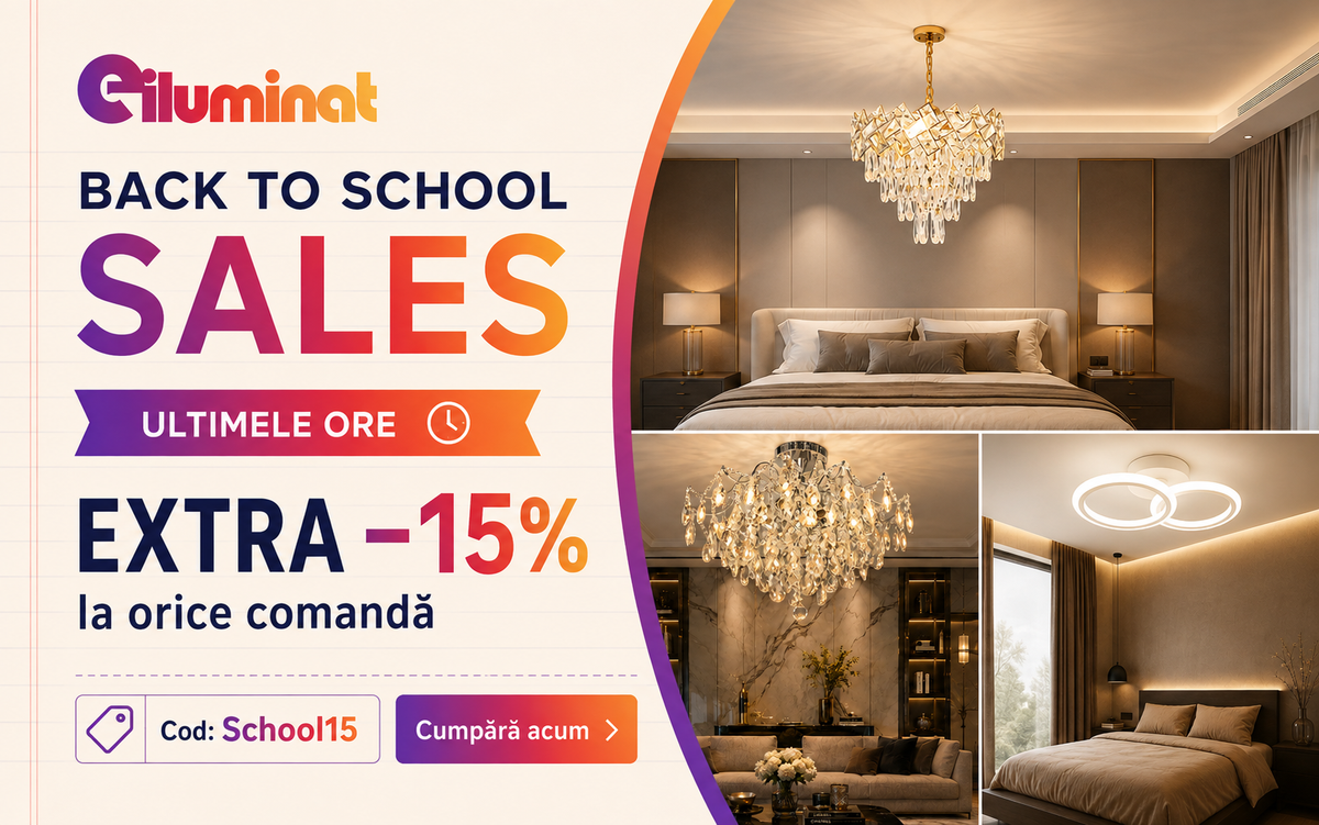Primesti 5% cashback la fiecare comanda