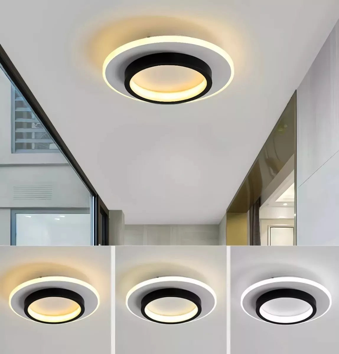 Lustra Led 44W Loki Round Echivalent 200W Lighting Fixtures