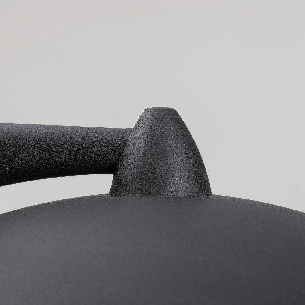 Aplica LED Exterior Tip Felinar MEPHISTO2 Black 23.2CM