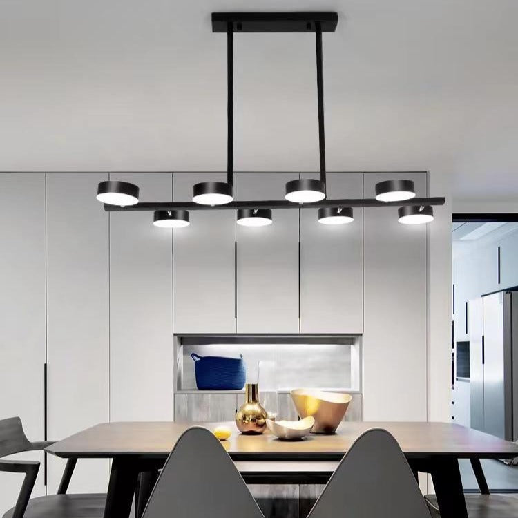 Lustra LED Nordic Style Maxi WELA Black Echivalent 700W Telecomanda led ceiling light