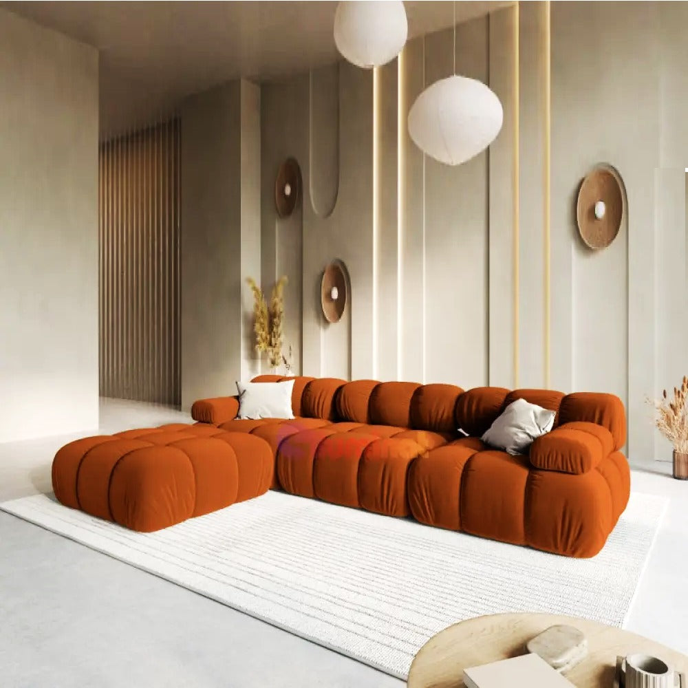 Canapea Modulara Moderna Terra Lounge 288x96CM CANAPEA / PORTOCALIU Chairs