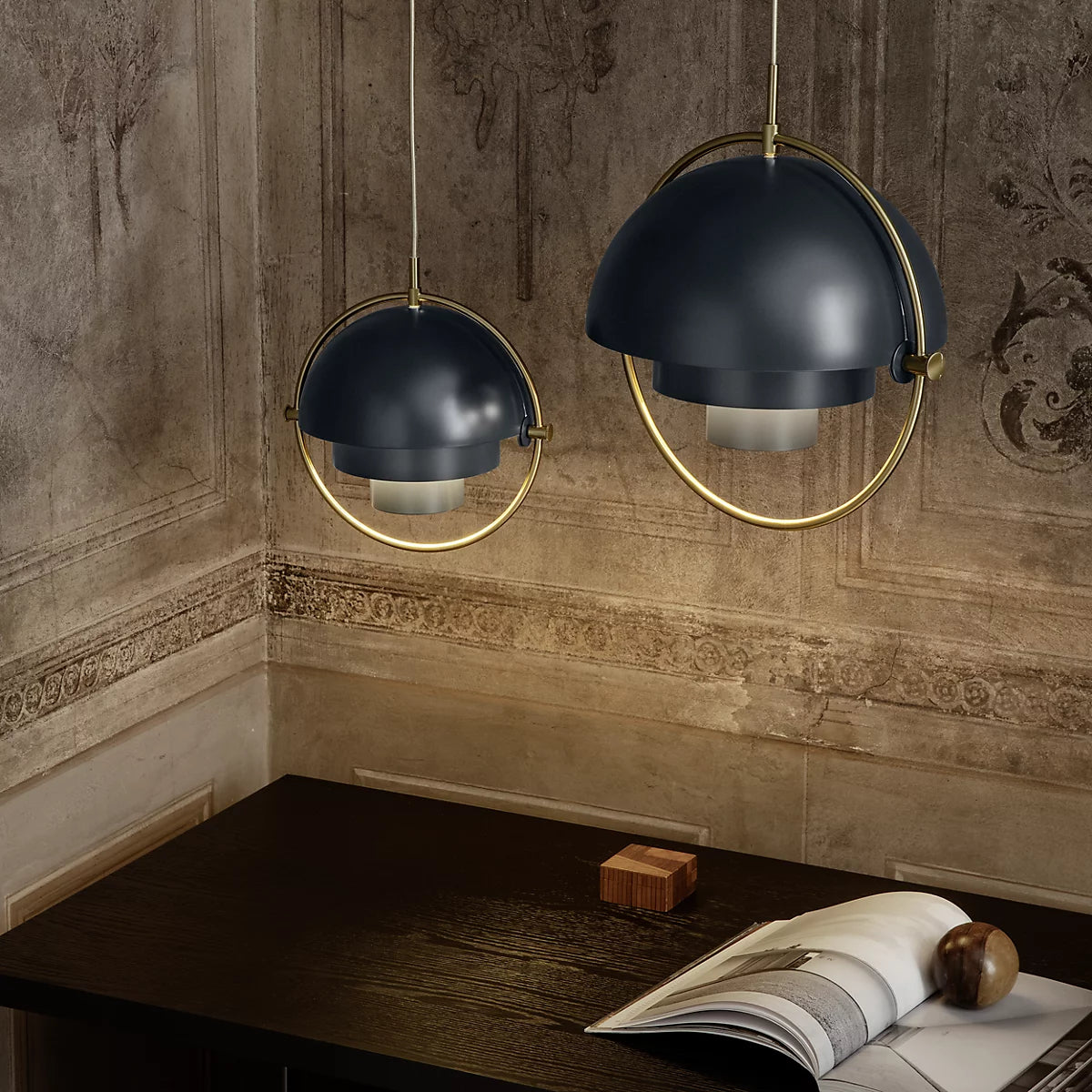 Pendul MODEO Premium Black 1xE27