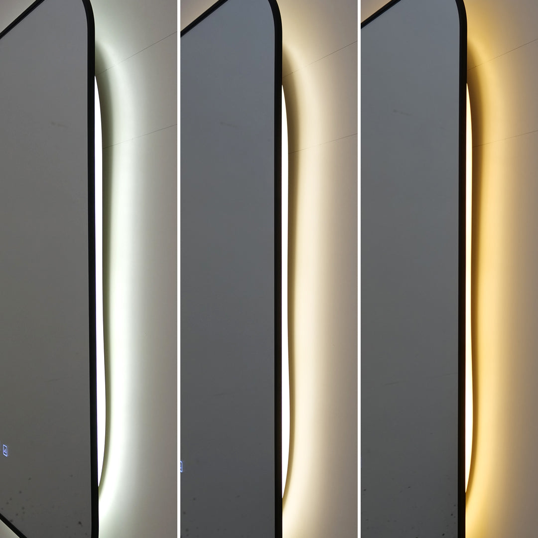 Oglinda LED Dreptunghiulara 130x80cm Functie Dezaburire si Touch
