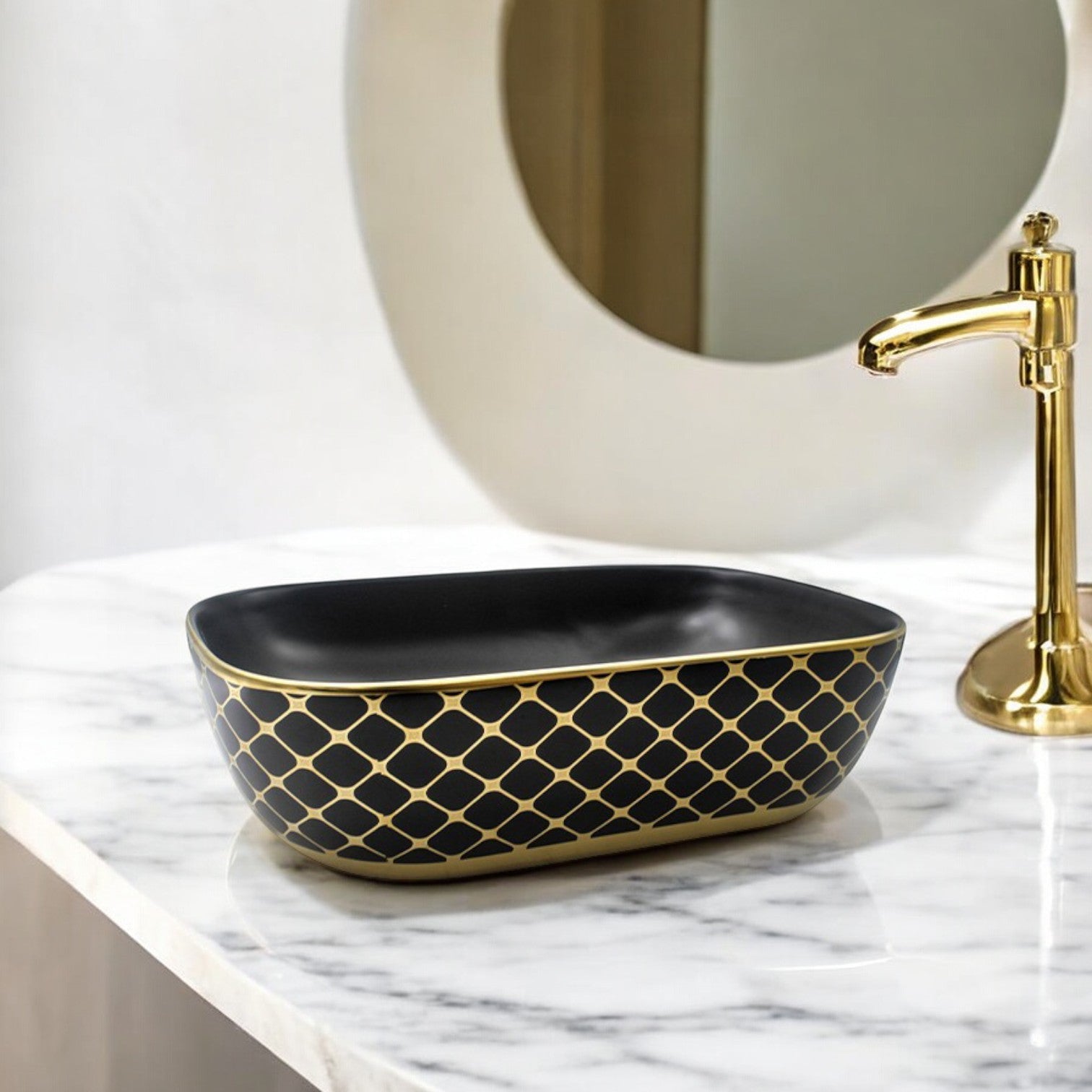 Lavoar Aplicat Luxury Line 50X39.5Cm G737 Bathroom Sink