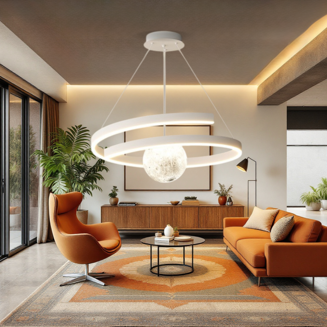 Lustra LED Suspendata INFINITY SPHERE Alba Echivalent 500W ALBA Lighting Fixtures