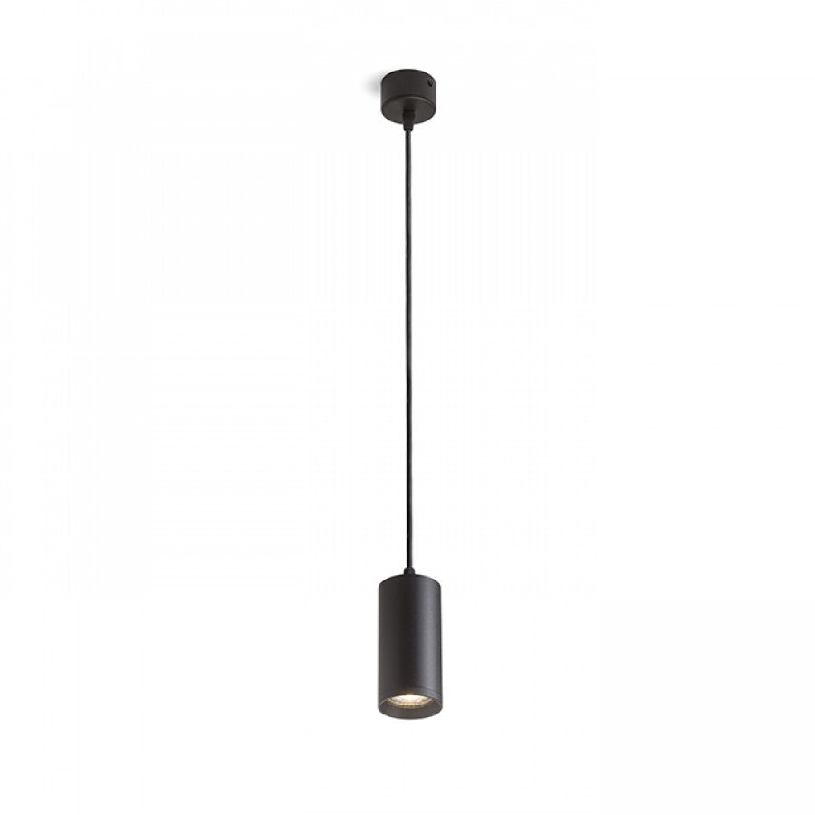 Pendul Aluminiu Pablo Negru 1Xgu10 Lighting Fixtures