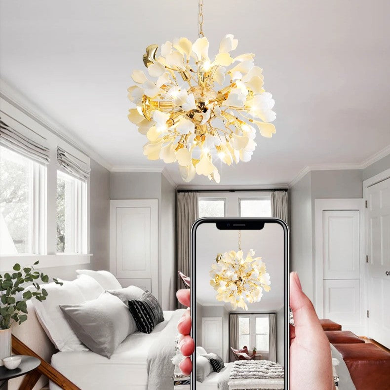 Candelabru LUXURY Golden VALERY 80cm AURIE / 80CM / LUXURY Chandeliers Crystal