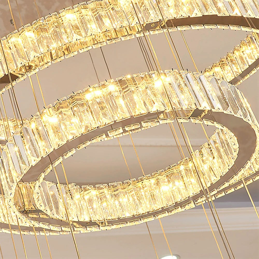 Candelabru Led 200W Cristal Royal Elegance Telecomanda Chandeliers Crystal