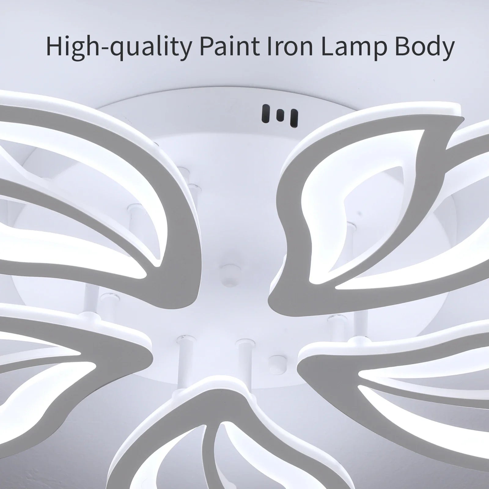 Lustra Led Anemone Echivalent 500W Telecomanda Lighting Fixtures