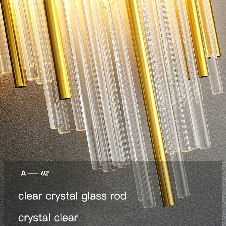 Aplica Perete Cristal Golden CROWN AURIE / CRISTAL / APLICA PERETE Wall Light Fixtures