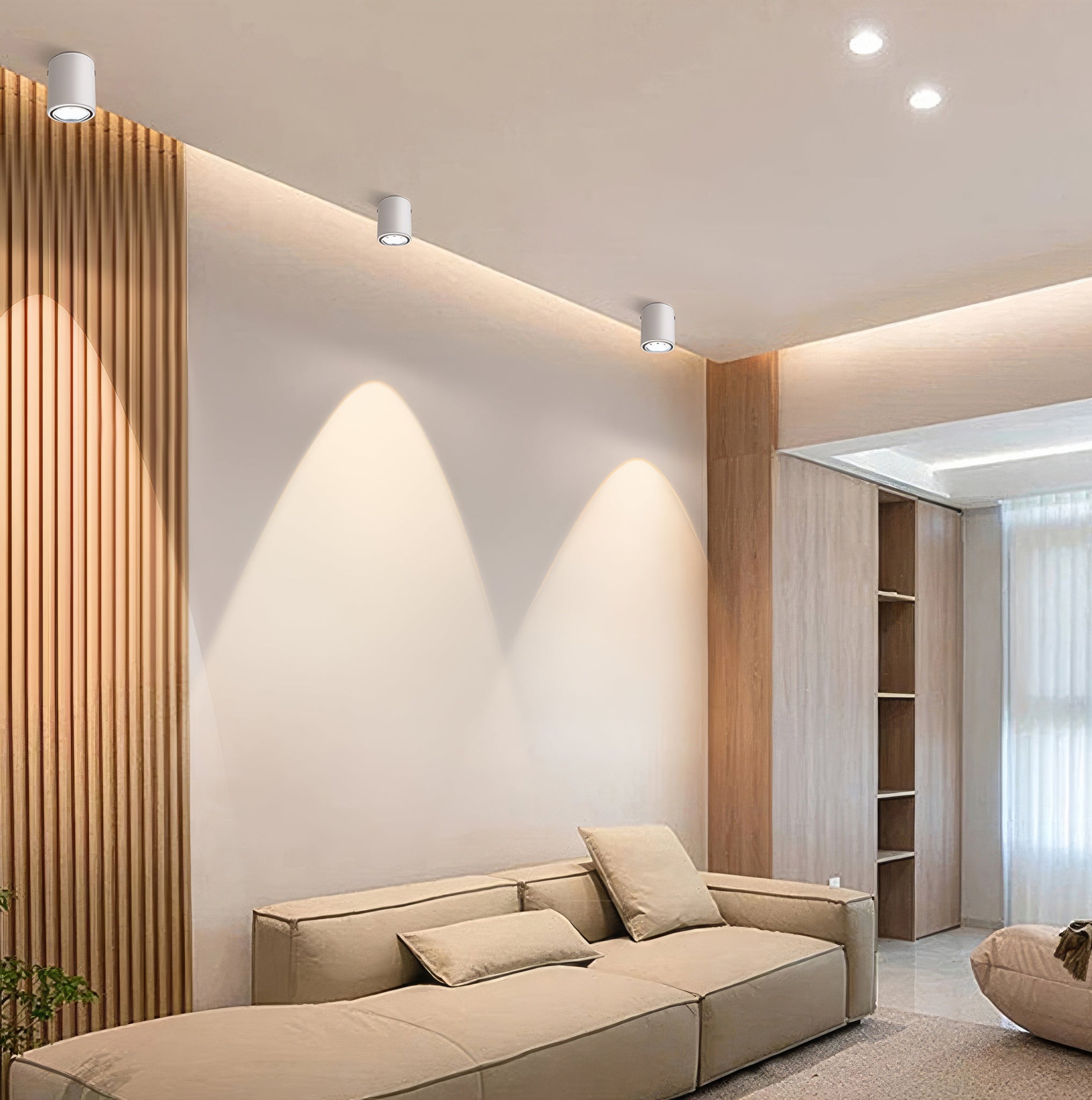 Spot Aplicat Cilindric Alb Dulie Gu10 10CM SPOT LED APLICAT / GU10 / ALBA led ceiling light