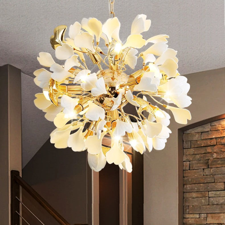 Candelabru LUXURY Golden VALERY 80cm AURIE / 80CM / LUXURY Chandeliers Crystal