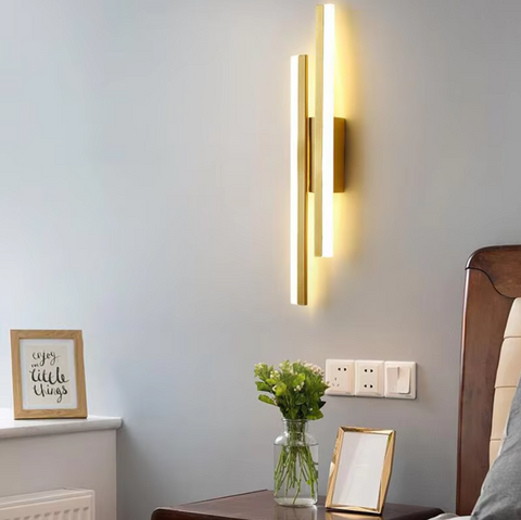 Aplica LED LINNES 24W GOLD Echivalent 150W Resigilat R3