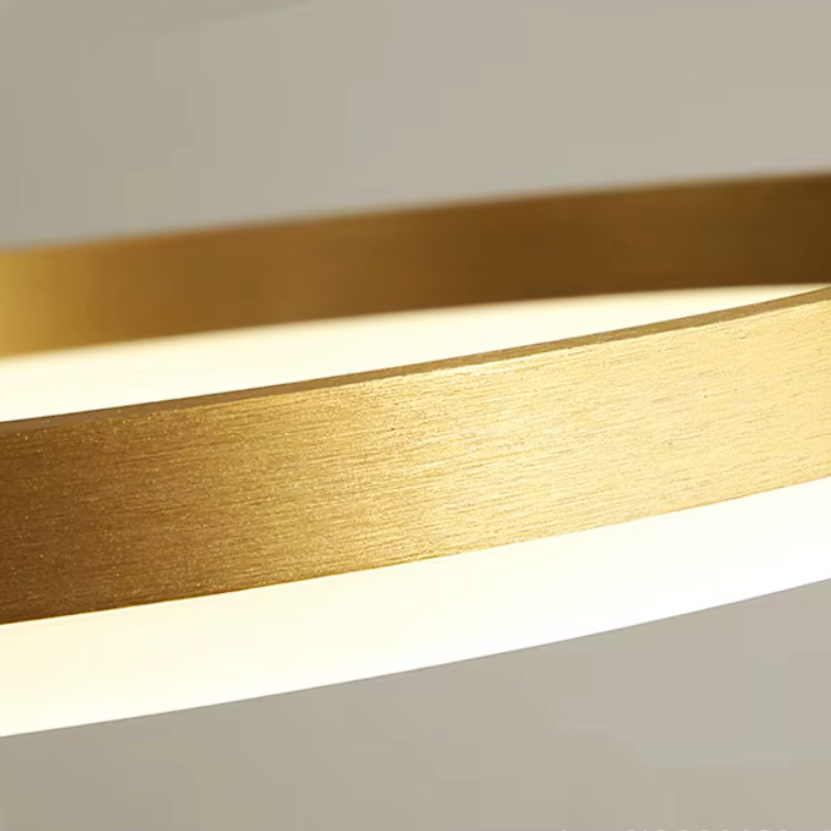 Lustra Led Wonderland Gold 3 Segmente Echivalent 600W Lighting Fixtures