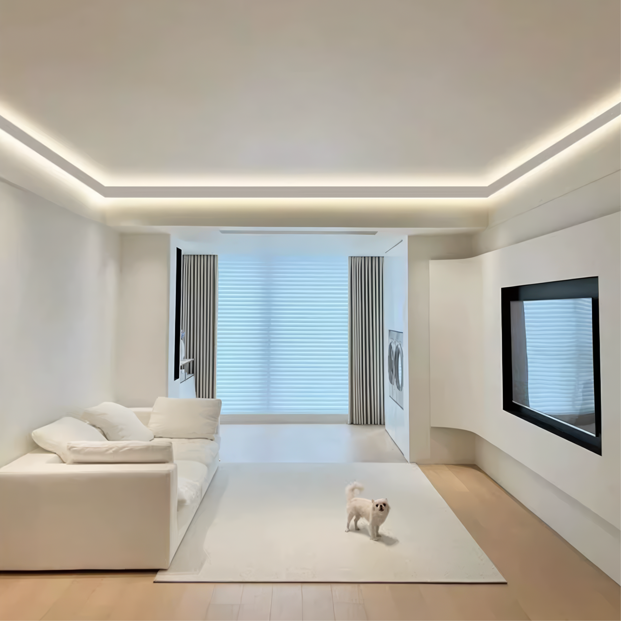 Profil LED Colt Dublu Aluminiu 2 Metri LED Strips