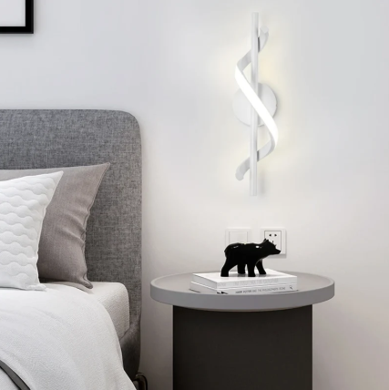 Aplica LED ROKO 10W Alba Echivalent 120W ALBA / MINIMALIST DESIGN / APLICA PERETE Wall Light Fixtures