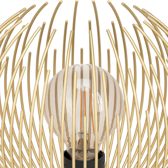 Veioza Decorativa VENEZUELA Black & Gold 23CM VEIOZA DECORATIVA desk lamp