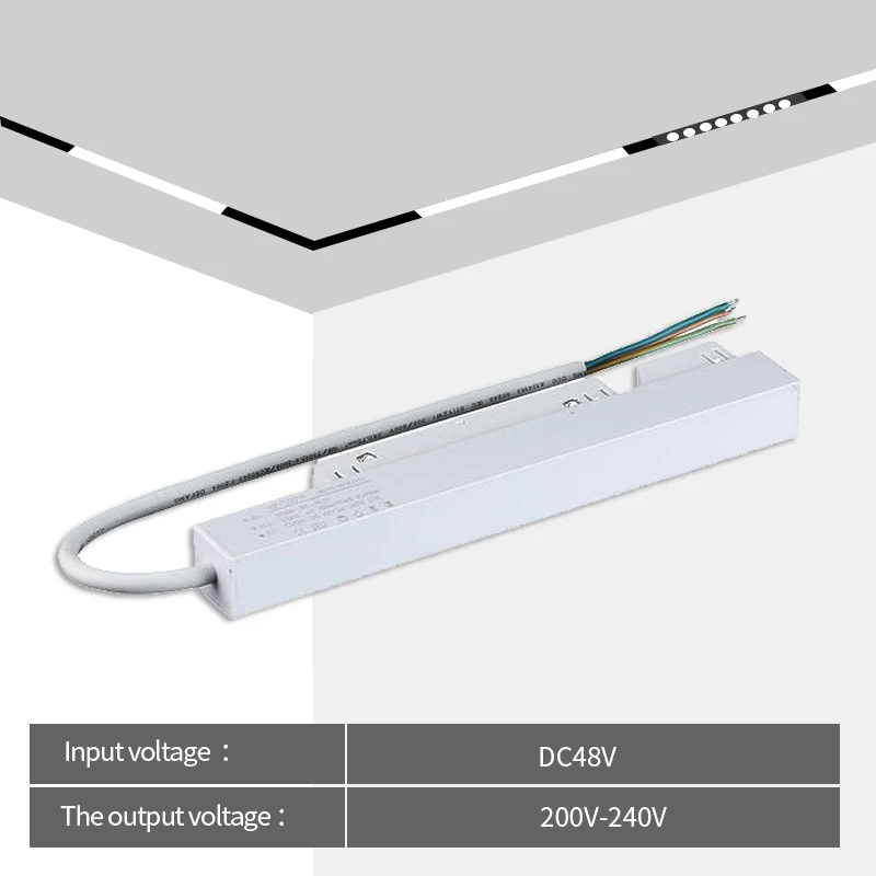 Sursa Alimentare 100W 48V Sina Magnetica Alba MAGNETIC / SURSA ALIMENTARE 48V / ALBA POWER SUPPLY